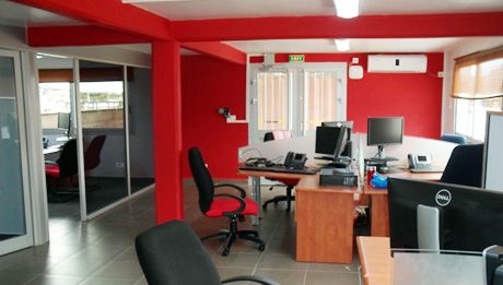 Internal view